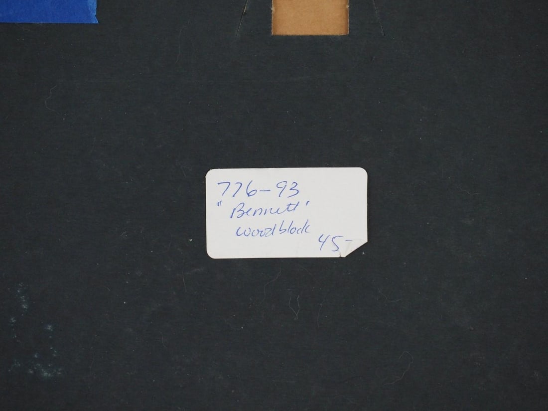 Ethan Bennett "Round the Point of a Sudden Came the Sea" Lithograph - 7