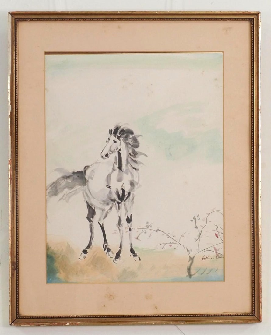 Arthur Adams Watercolor on Paper (1 of 8)