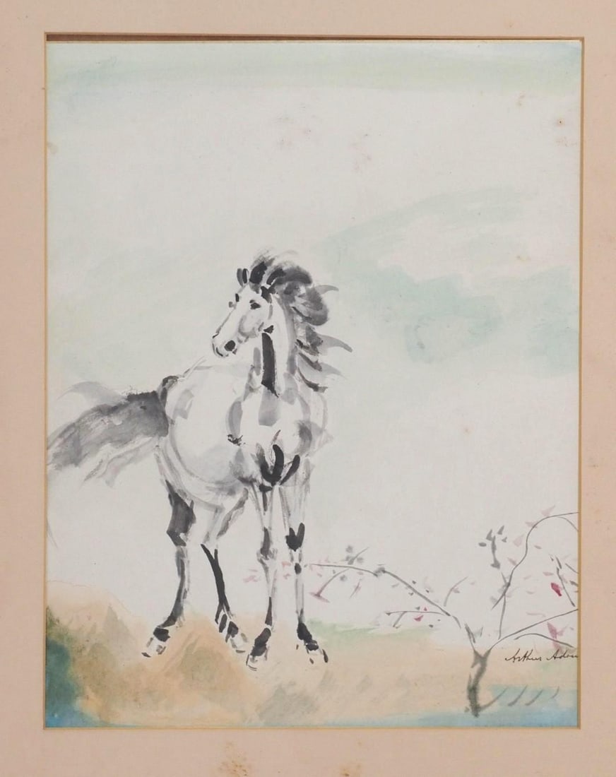 Arthur Adams Watercolor on Paper - 2