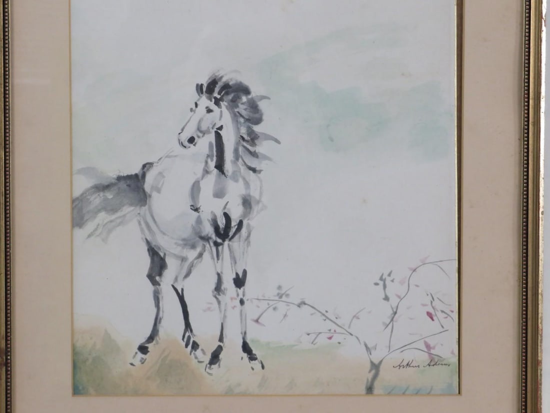 Arthur Adams Watercolor on Paper - 5