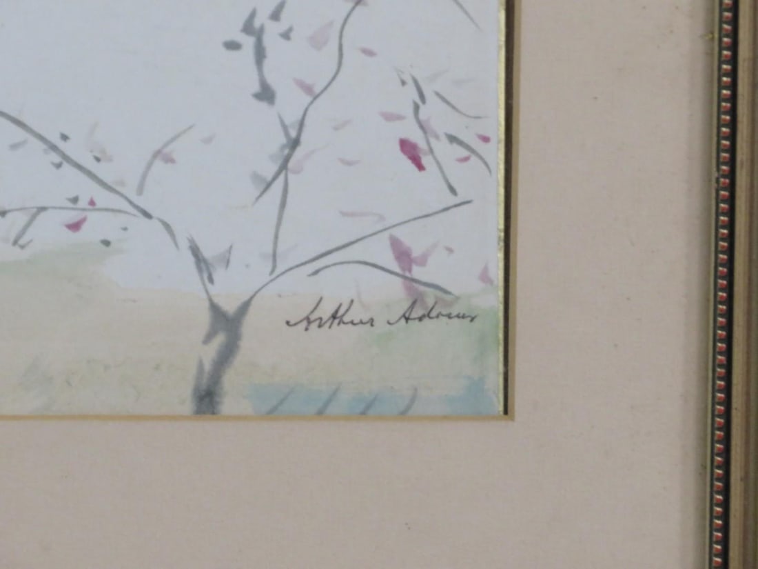 Arthur Adams Watercolor on Paper - 6