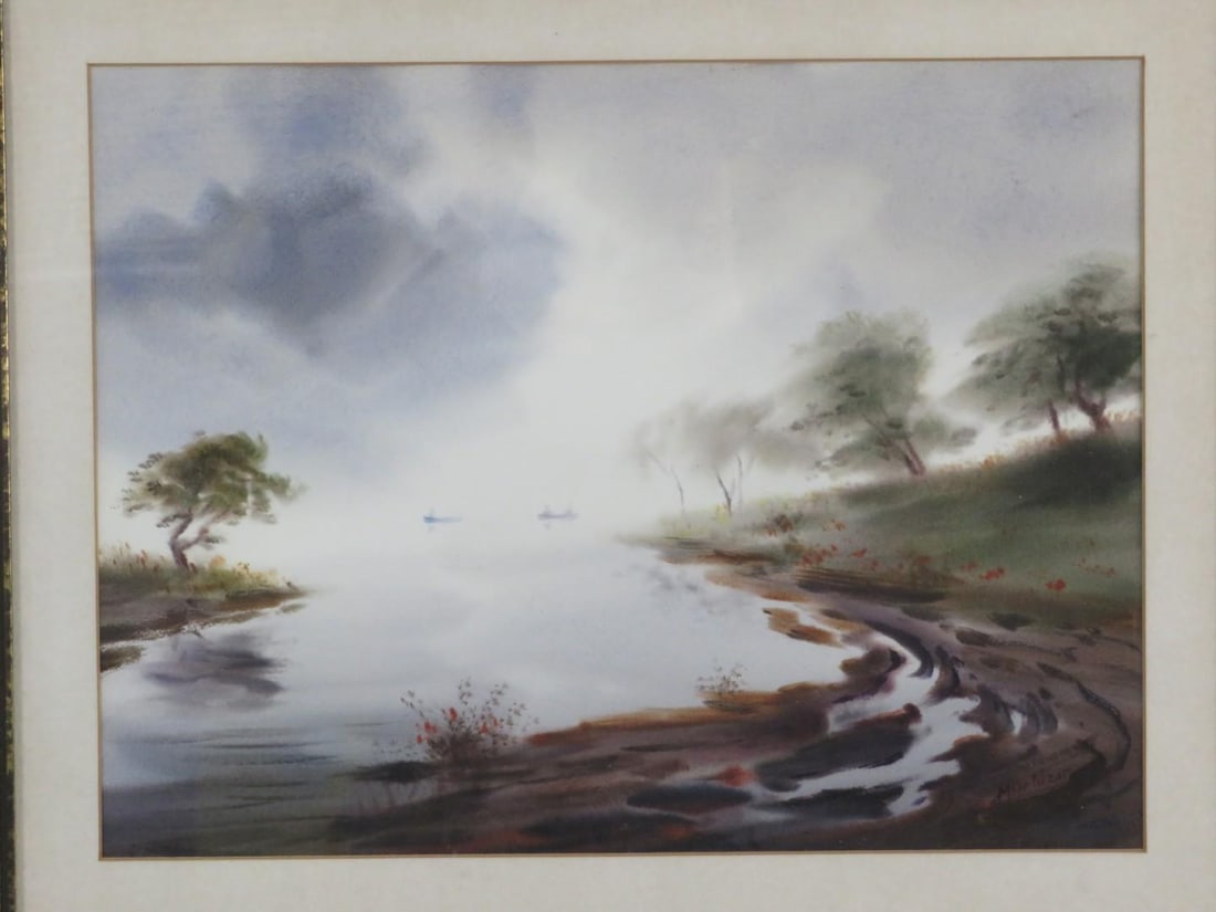 M. Ortuzar Watercolor on Paper - 2