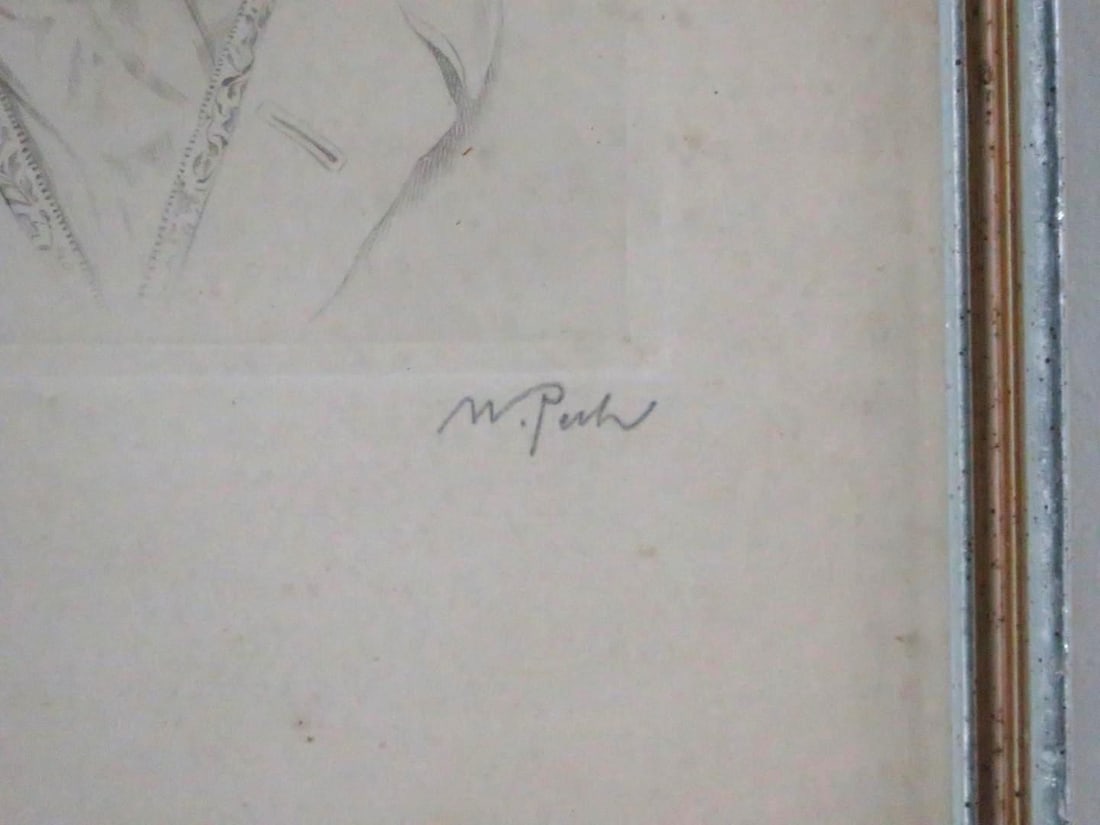 William Pech Etching of Wolfgang von Goethe - 4