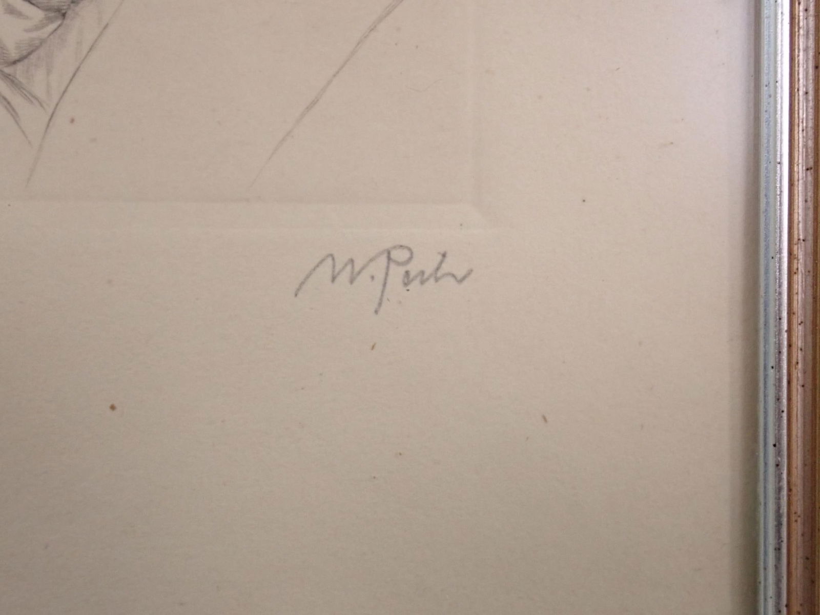 William Pech Etching of Beethoven - 6