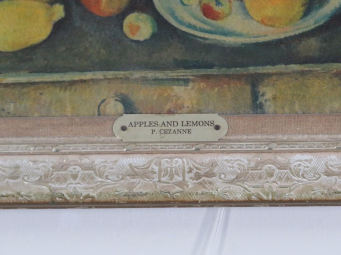 "Apples & Lemons" Print on Masonite - 3