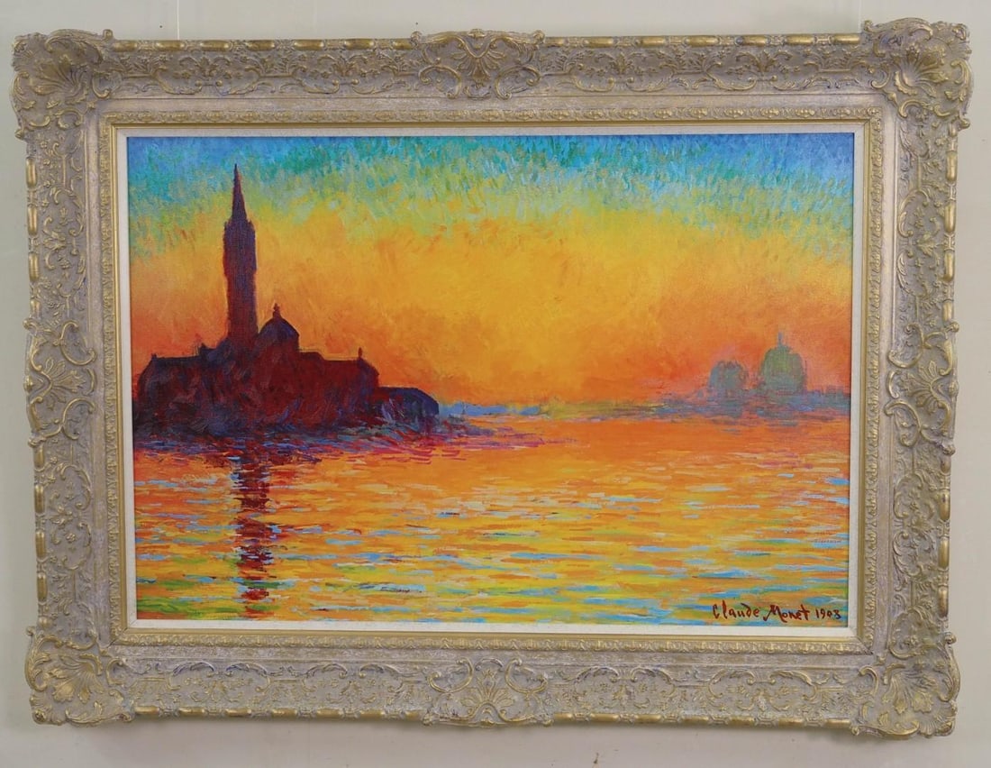 John Myatt Hand Embellished Giclee on Canvas - 2