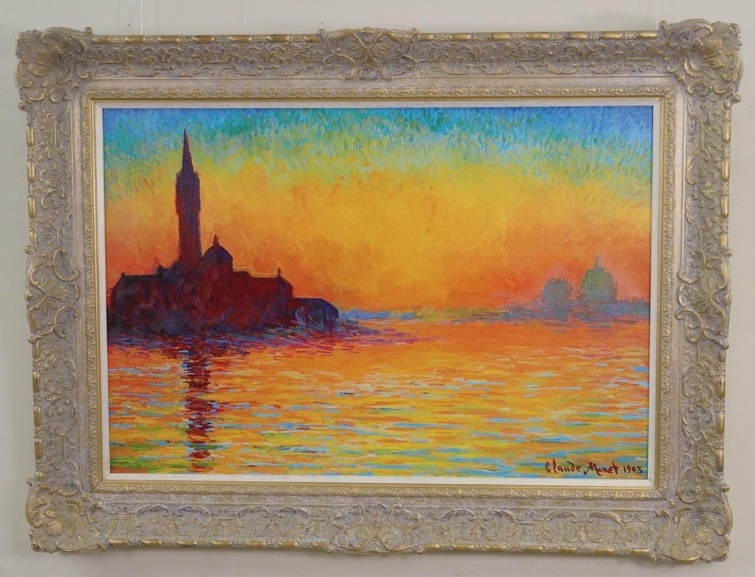 John Myatt Hand Embellished Giclee on Canvas - 3