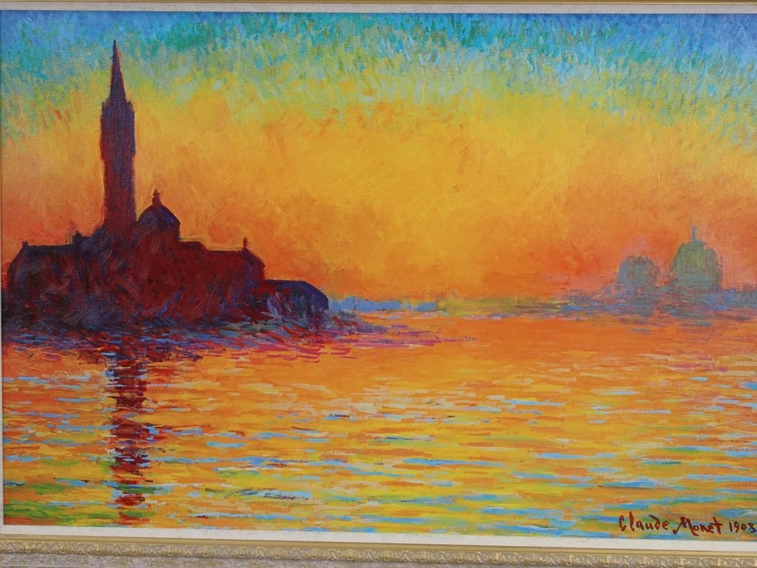 John Myatt Hand Embellished Giclee on Canvas - 4