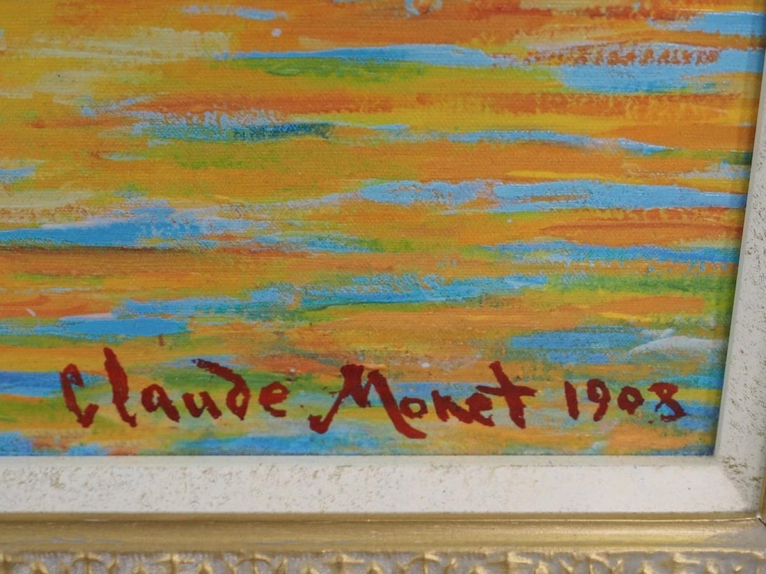 John Myatt Hand Embellished Giclee on Canvas - 6