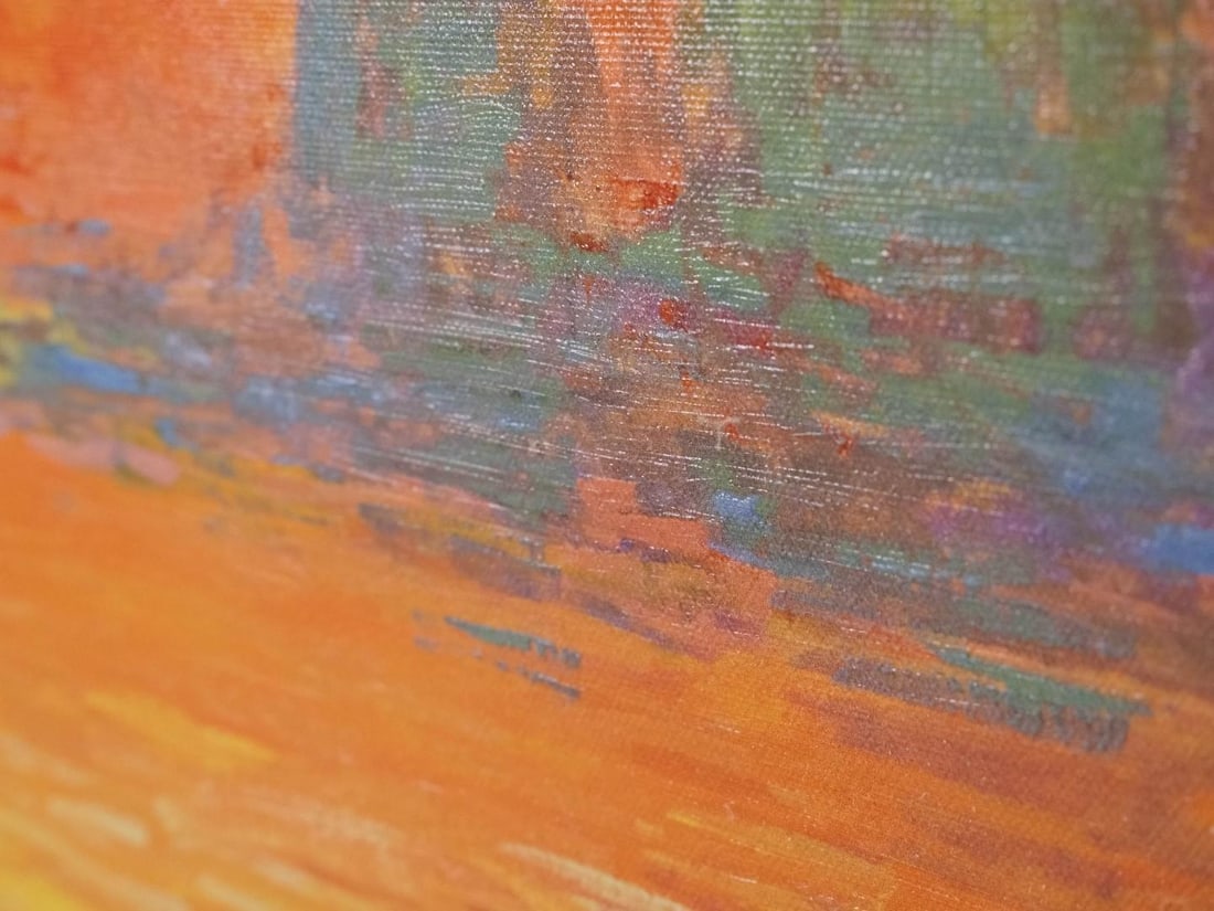 John Myatt Hand Embellished Giclee on Canvas - 7