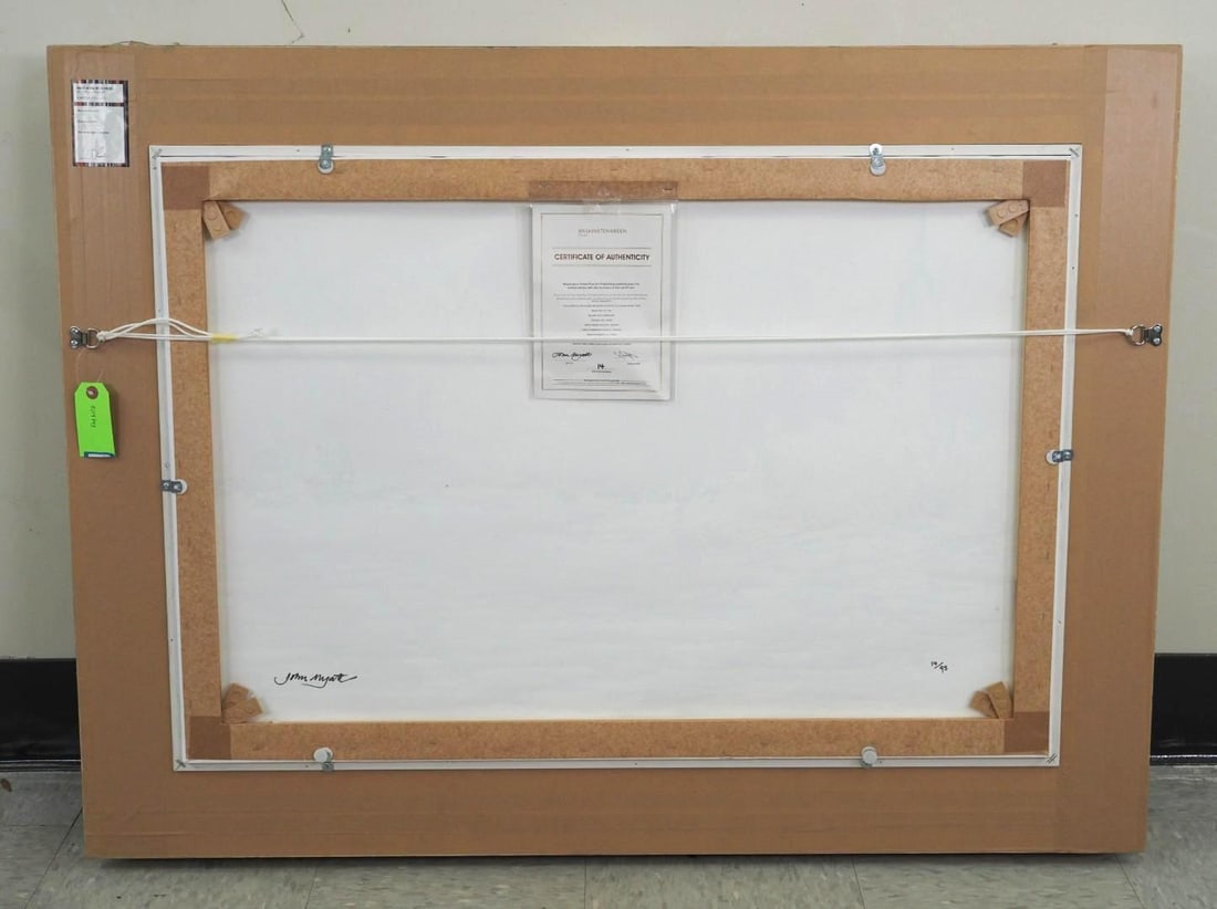 John Myatt Hand Embellished Giclee on Canvas - 8