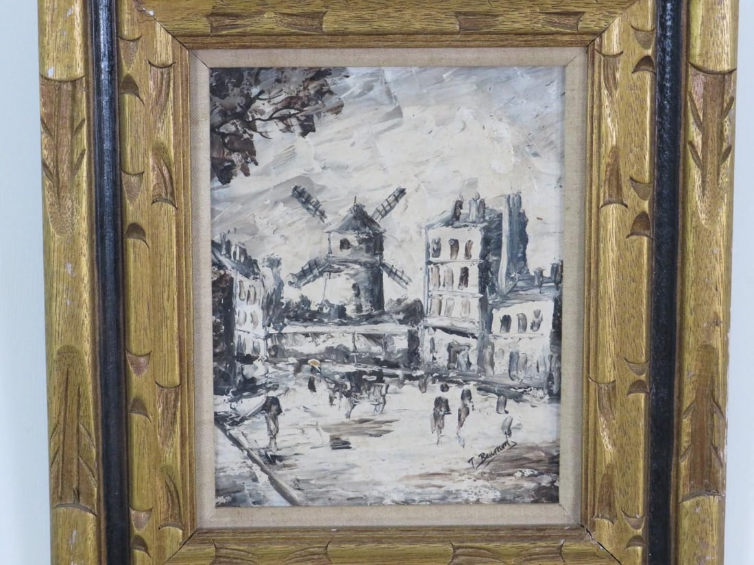 Oil on Masonite Painting - 2