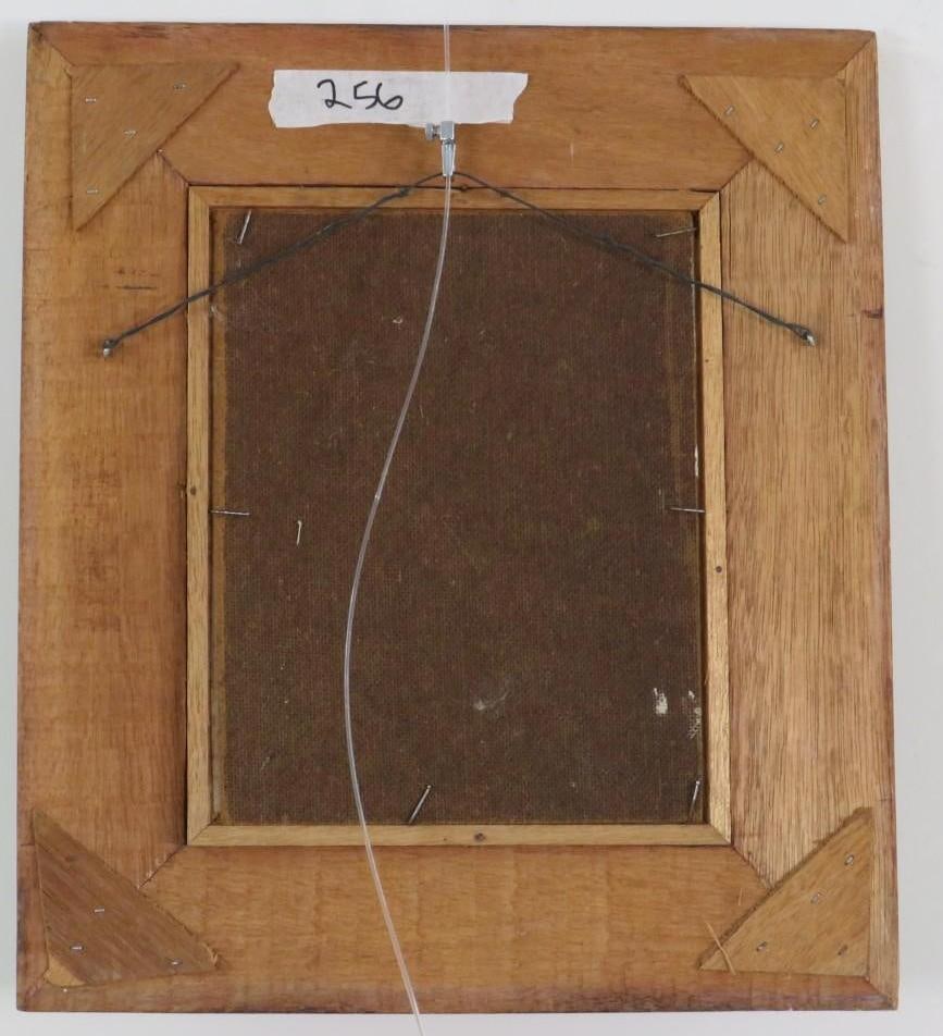 Oil on Masonite Painting - 4