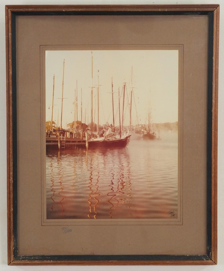 Frank Klay "Schooners" Limited Photographic Print - 2