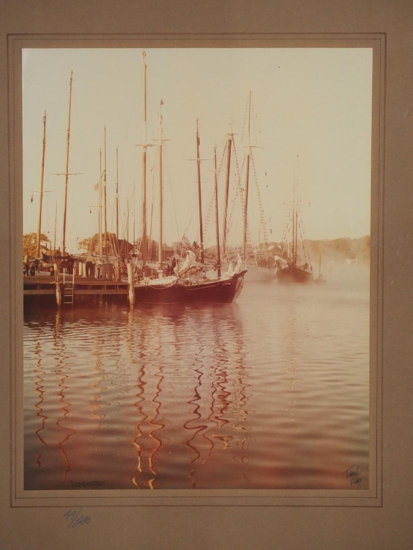 Frank Klay "Schooners" Limited Photographic Print - 4