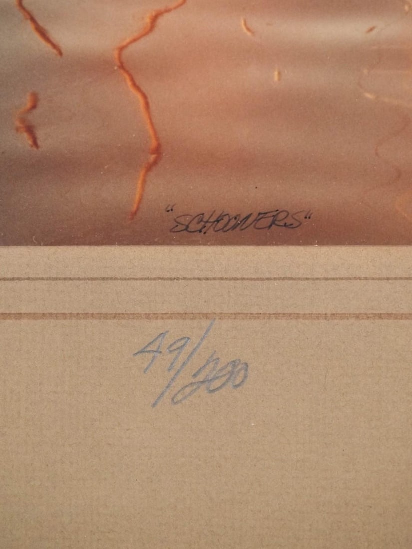 Frank Klay "Schooners" Limited Photographic Print - 5