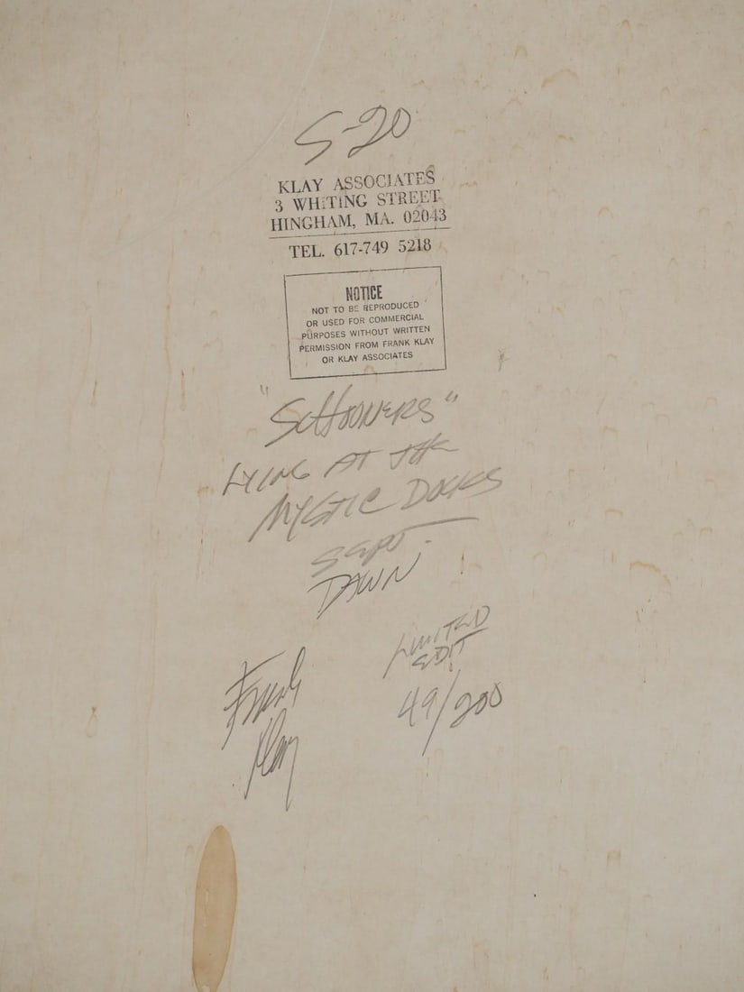 Frank Klay "Schooners" Limited Photographic Print - 8