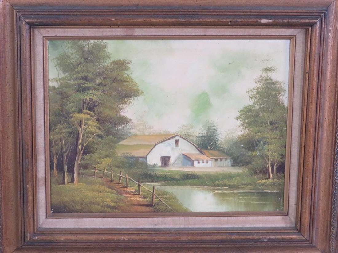 Landscape Oil on Canvas Painting - 2