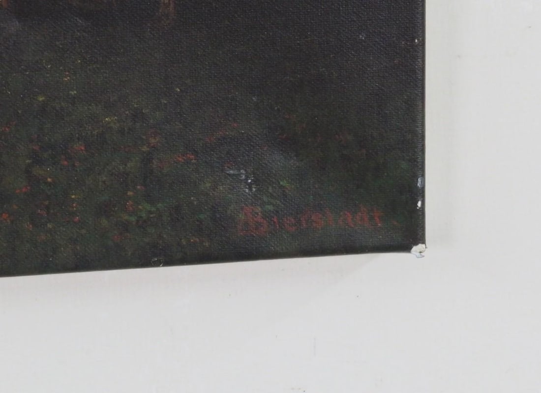 Albert Bierstadt Reproduction Print of "The Buffalo Trail 1867" - 3