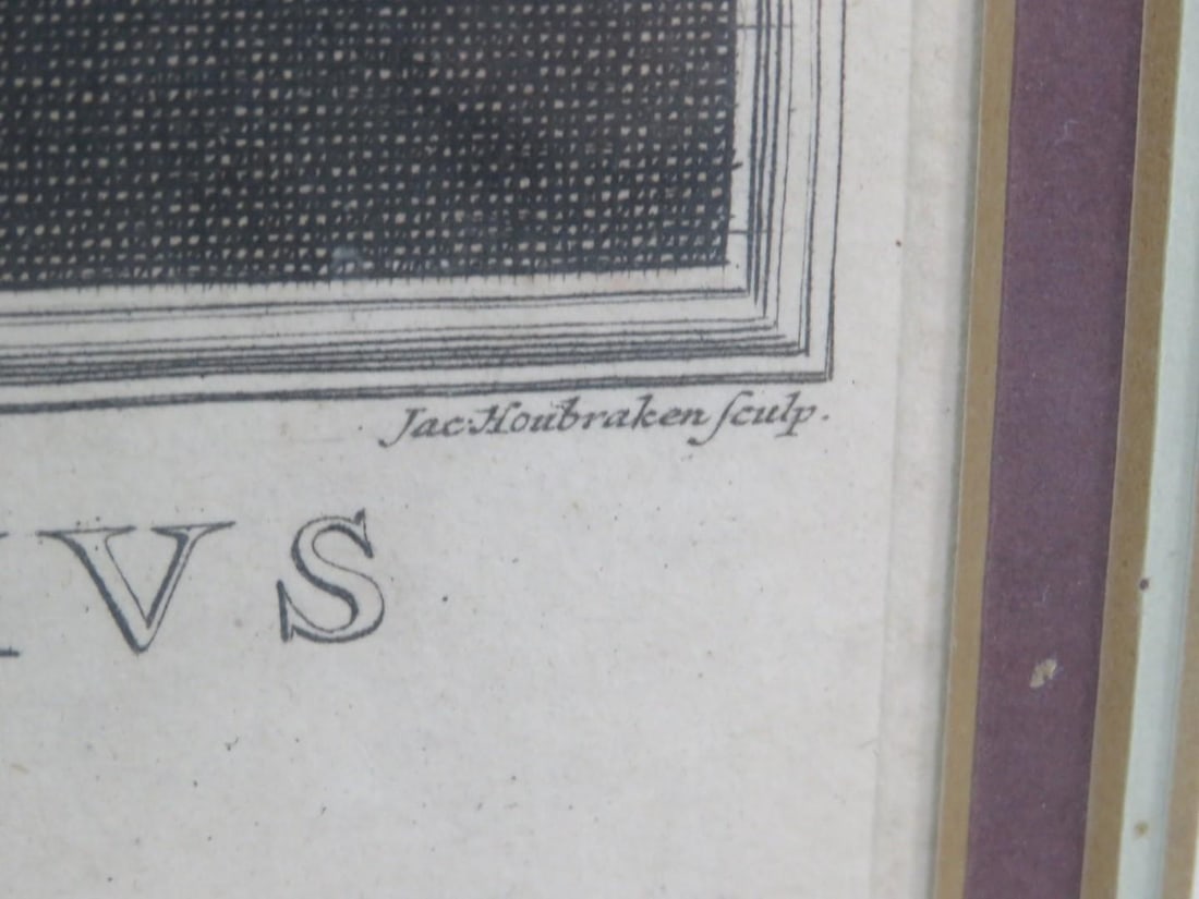 Framed Etching of Pharmacist - 7