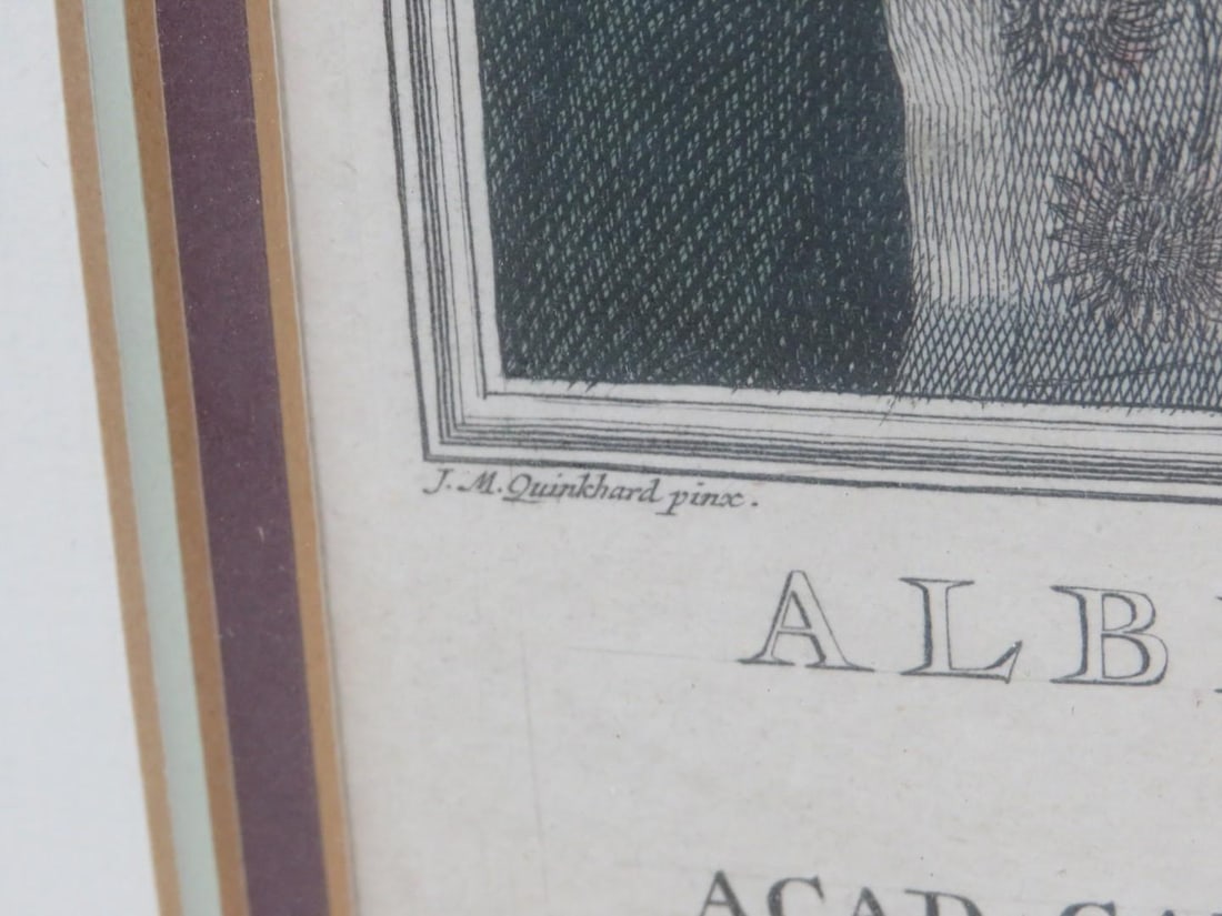 Framed Etching of Pharmacist - 8