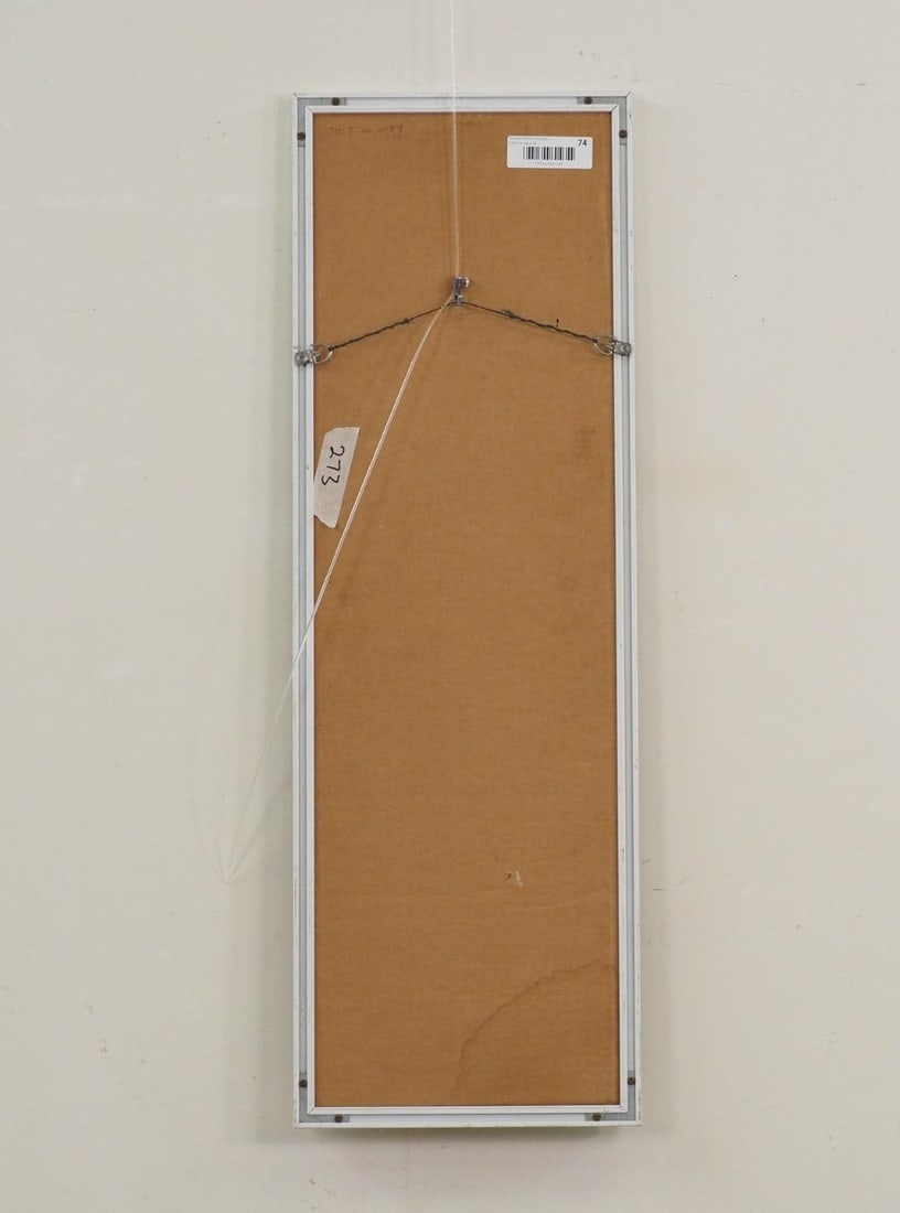 Cecilia Le Herrera Framed Embroidered Folk Art Quilt - 8