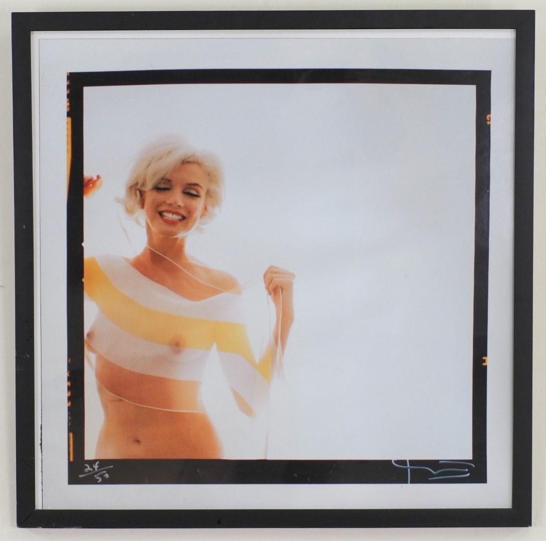Bert Stern "Marilyn Monroe, Nude with Scarf", Photographic Print - 2