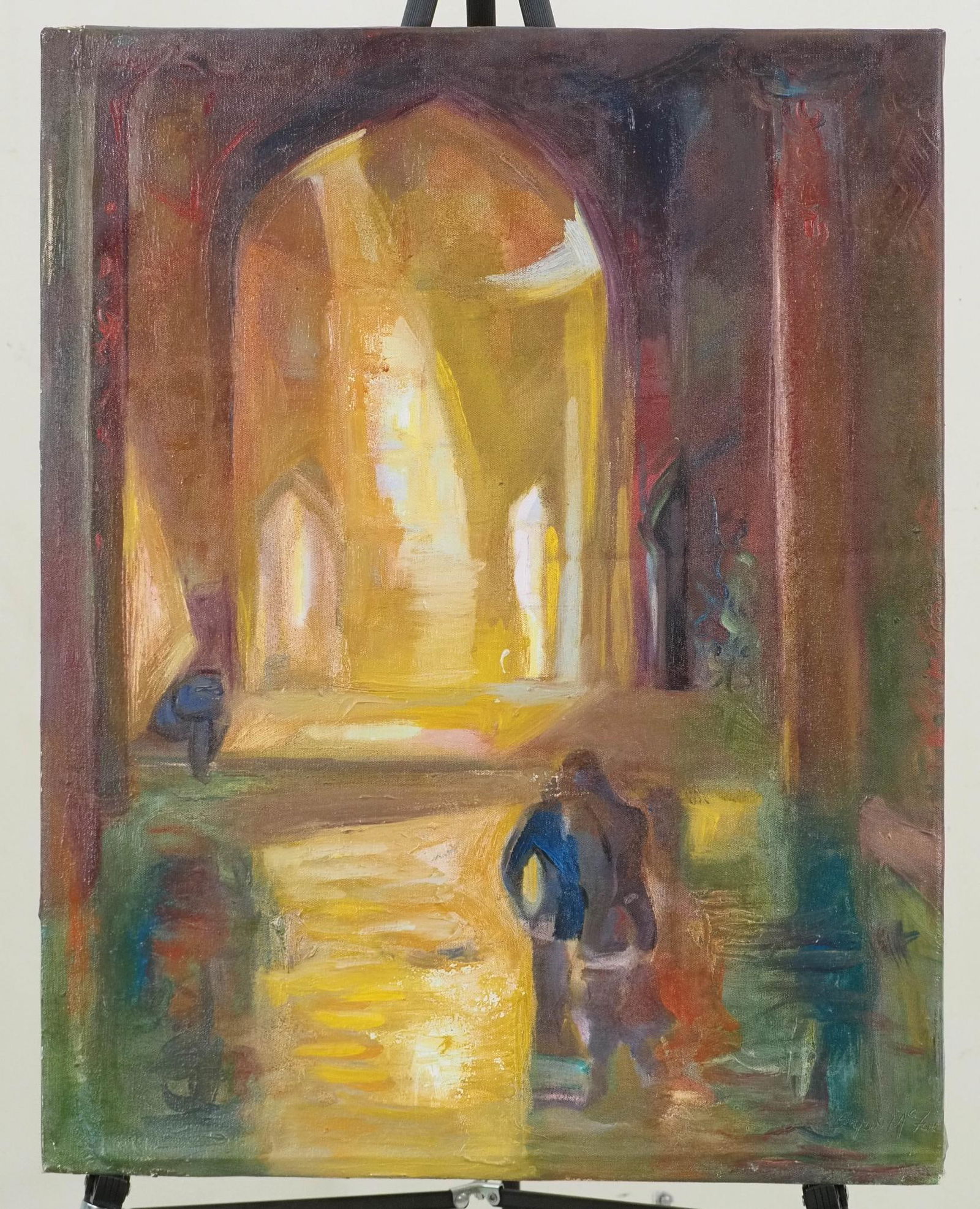 Bryan McFarlane "Turkish Bath" Oil on Canvas - 3