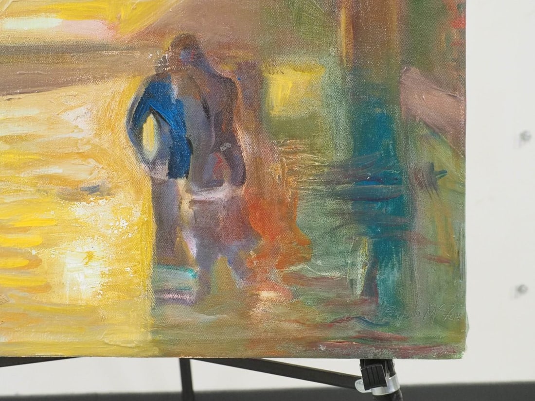 Bryan McFarlane "Turkish Bath" Oil on Canvas - 4