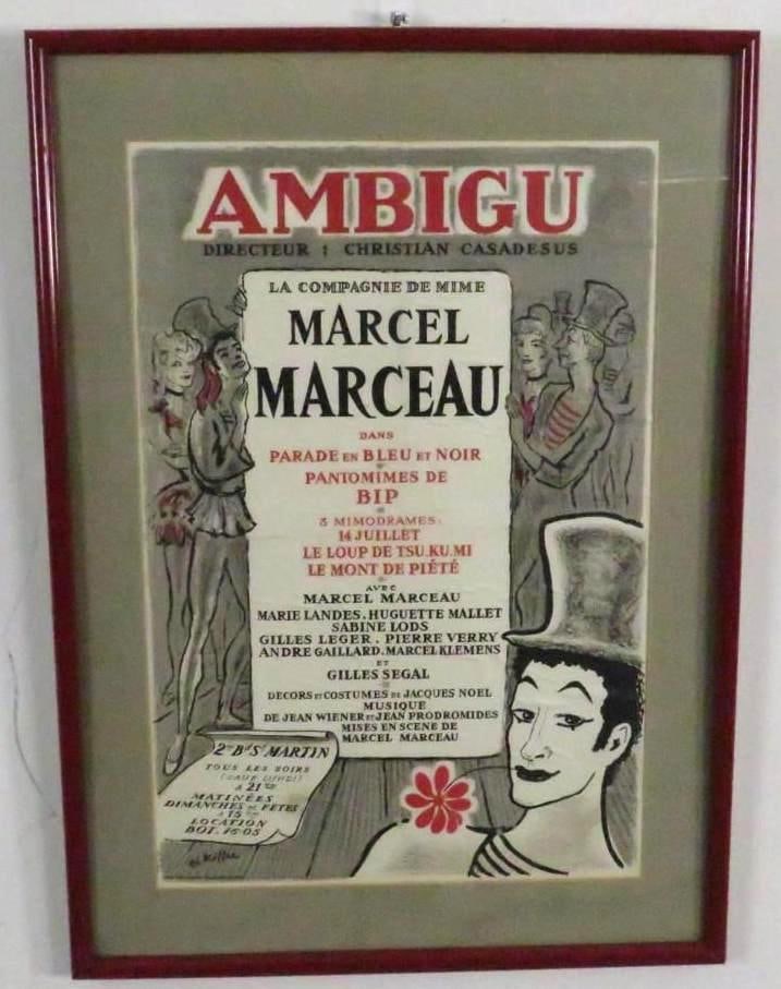 Lithograph on Paper: SLL "Ch. Killer", 29" x 20.75" framed 