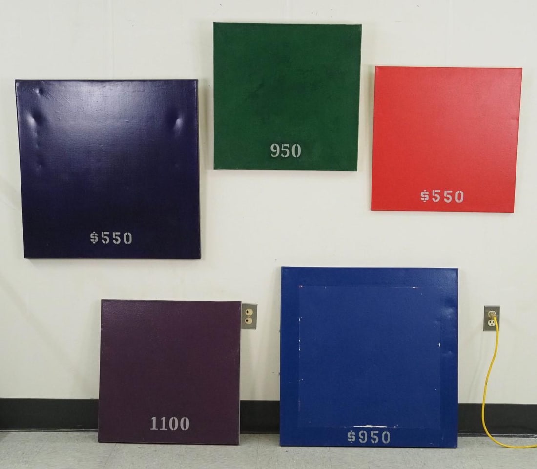 Collection of (5) Acrylic on Canvas - 2