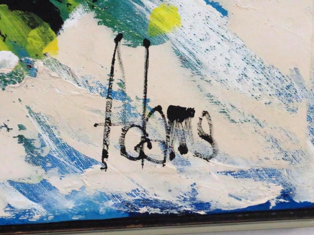 Oil on Canvas Painting - 5