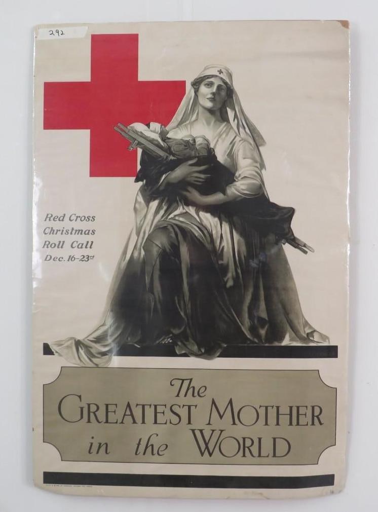 "The Greatest Mother in the World" WWI American Red Cross Poster (1 of 5)