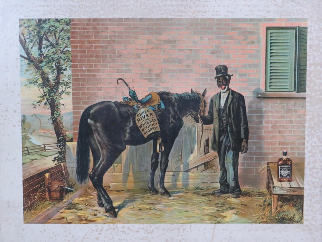 Green River Whiskey Lithograph - 2
