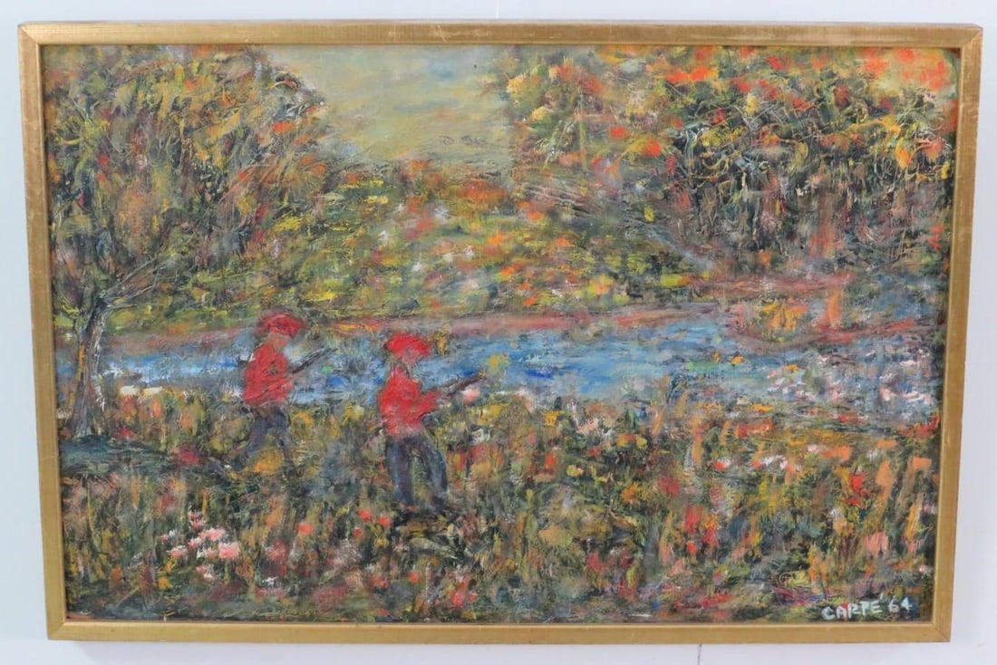 Oil on Canvas Painting - 2