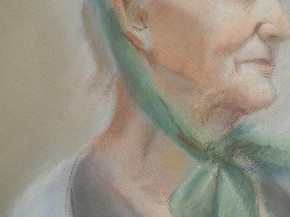 Pastel Portrait on Paper - 5