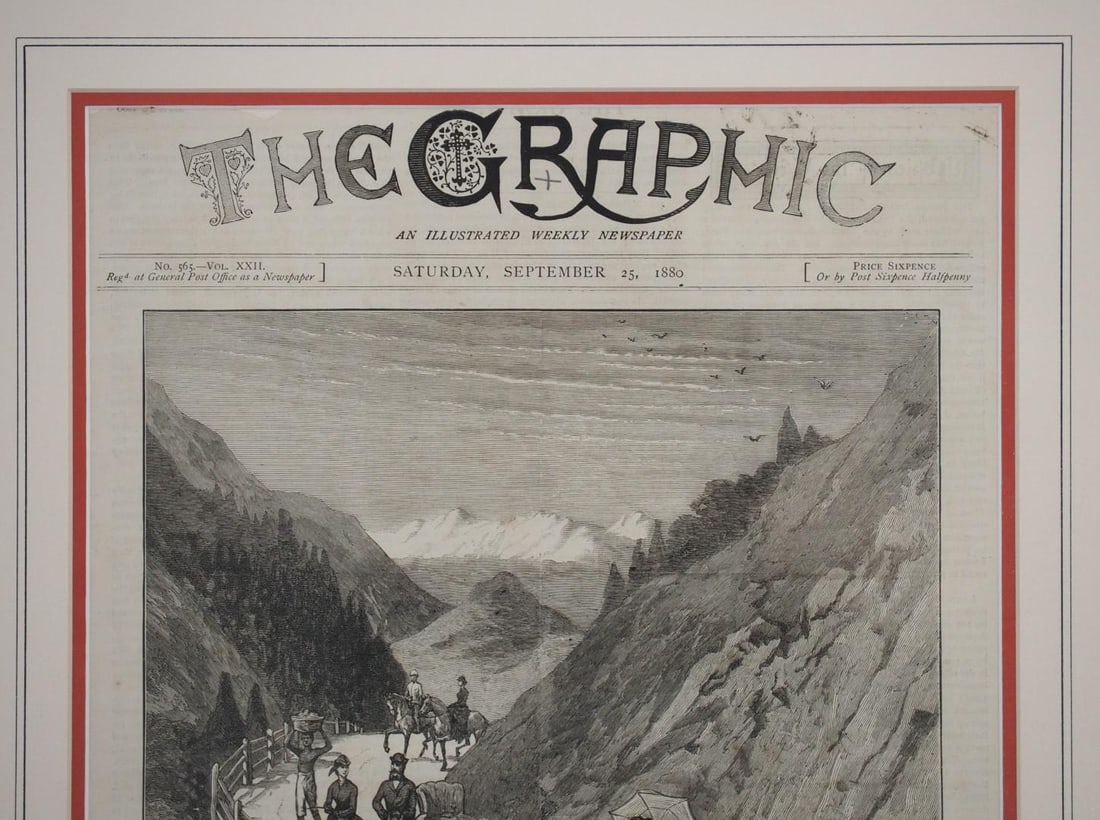 "Sketches from India - An Afternoon in the Himalayas" Illustration - 5