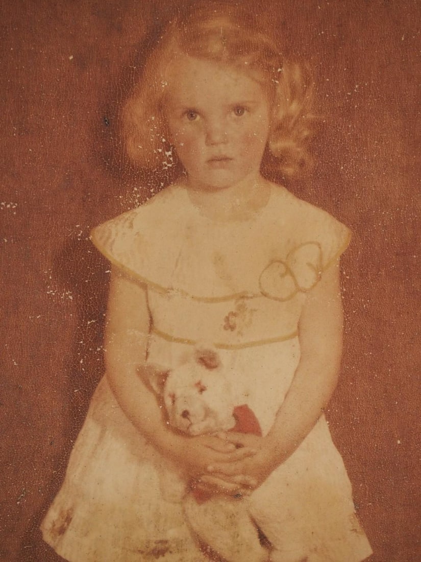 Print of Young Girl on Masonite - 3