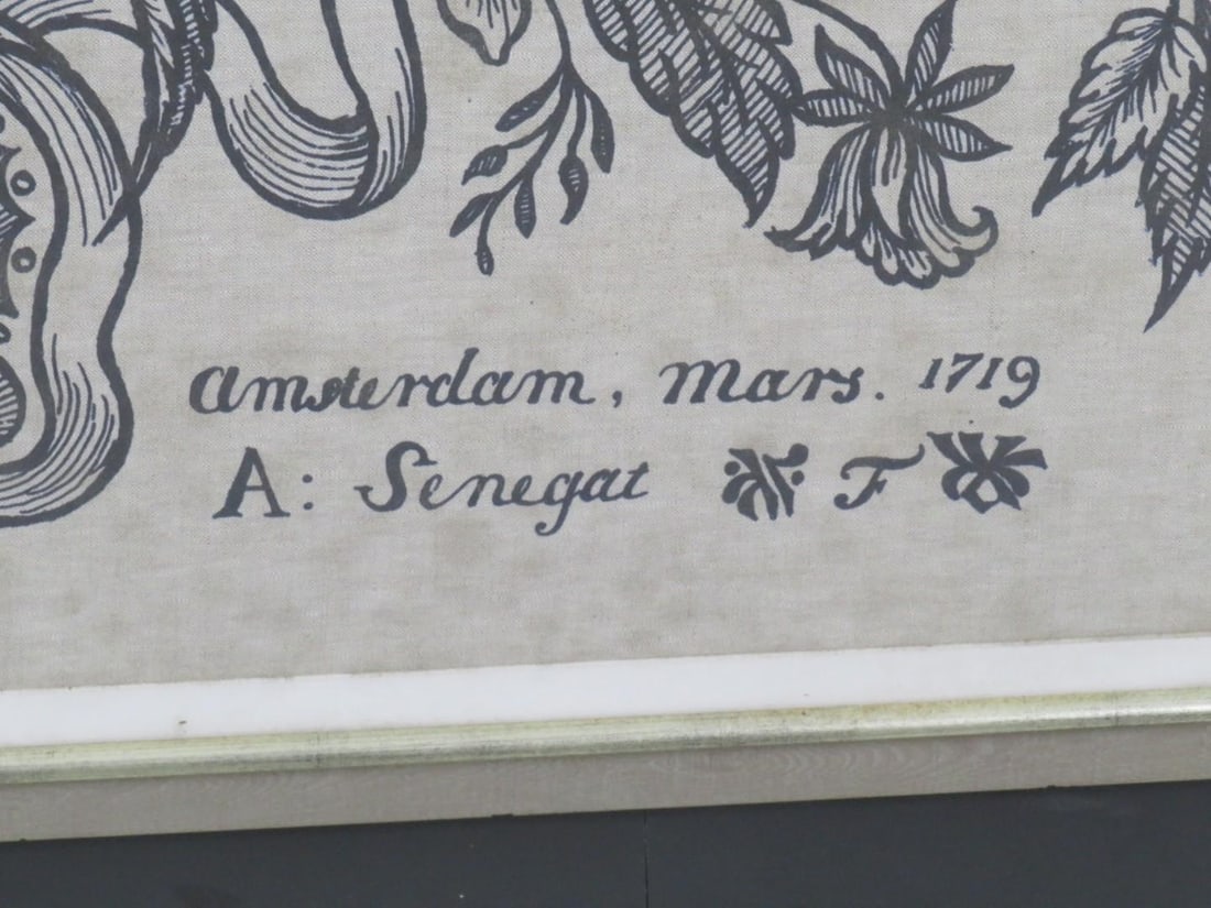 Alexander Senegat Print on Textile - 3