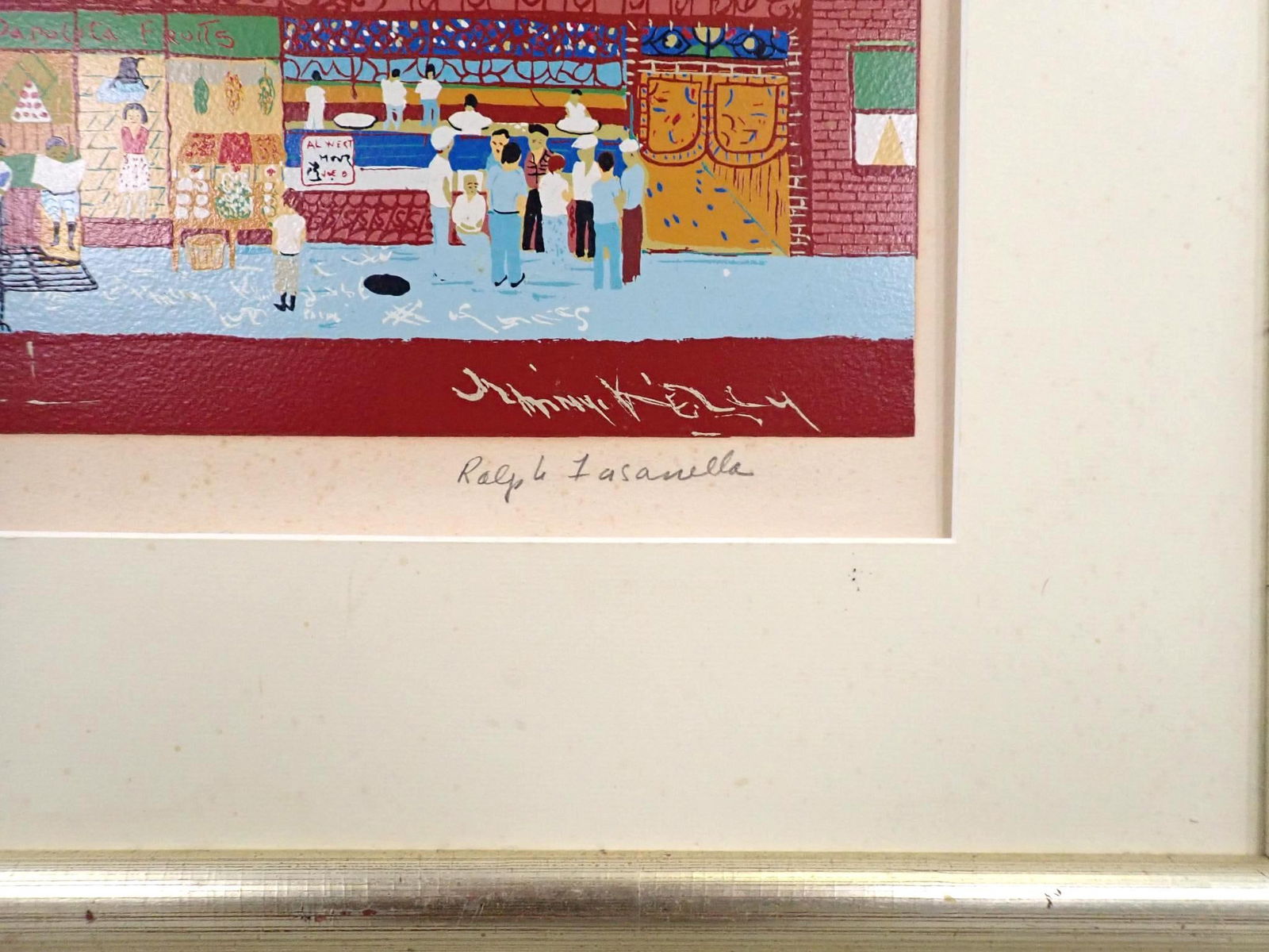 Ralph Fasanella "Family Supper" Print on Paper - 7