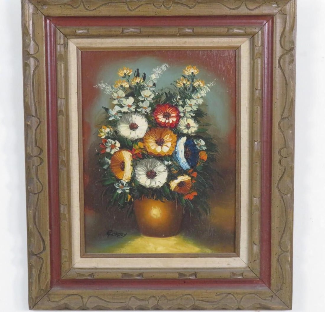 Still Life Oil on Masonite - 2