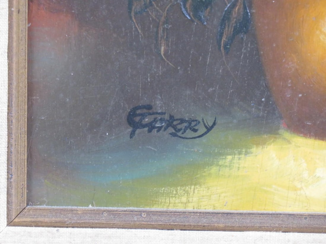 Still Life Oil on Masonite - 3