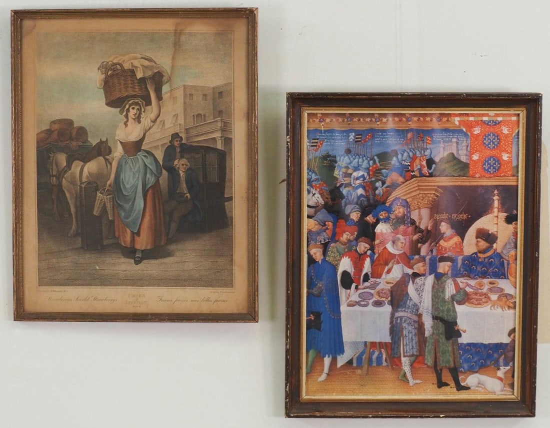 (2) Prints on Paper - 2