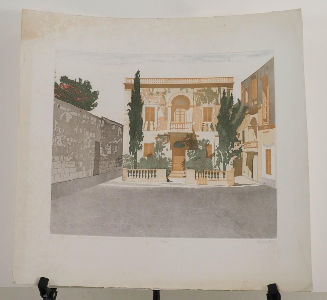 (13) Prints on Paper & (1) Print on Artist Board - 17