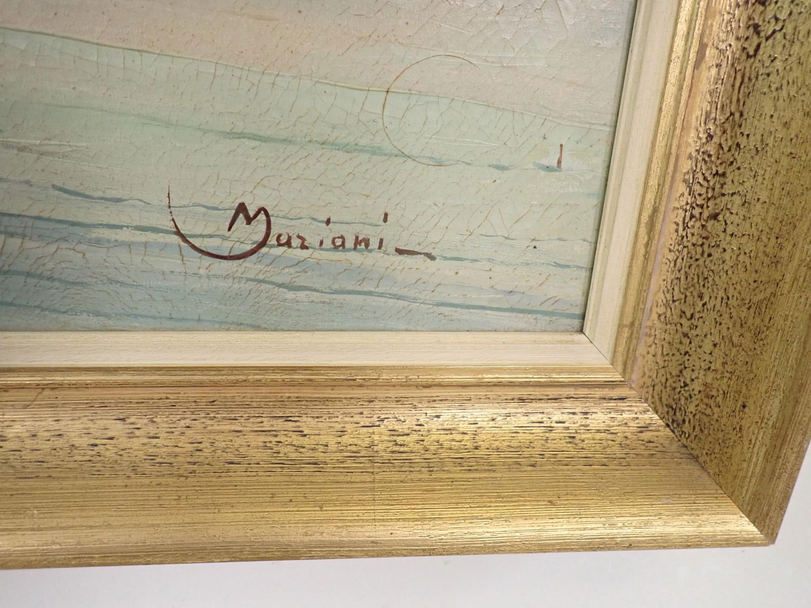 A. Mariani Untitled Oil on Canvas Painting - 5