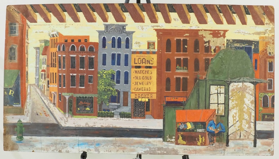 Acrylic on Masonite Painting - 2