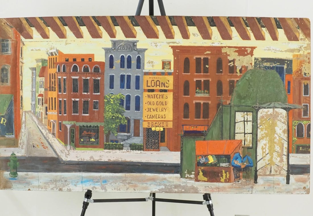 Acrylic on Masonite Painting - 3