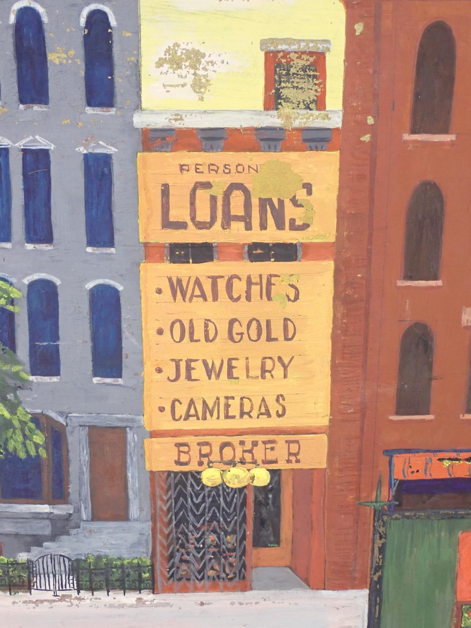 Acrylic on Masonite Painting - 4