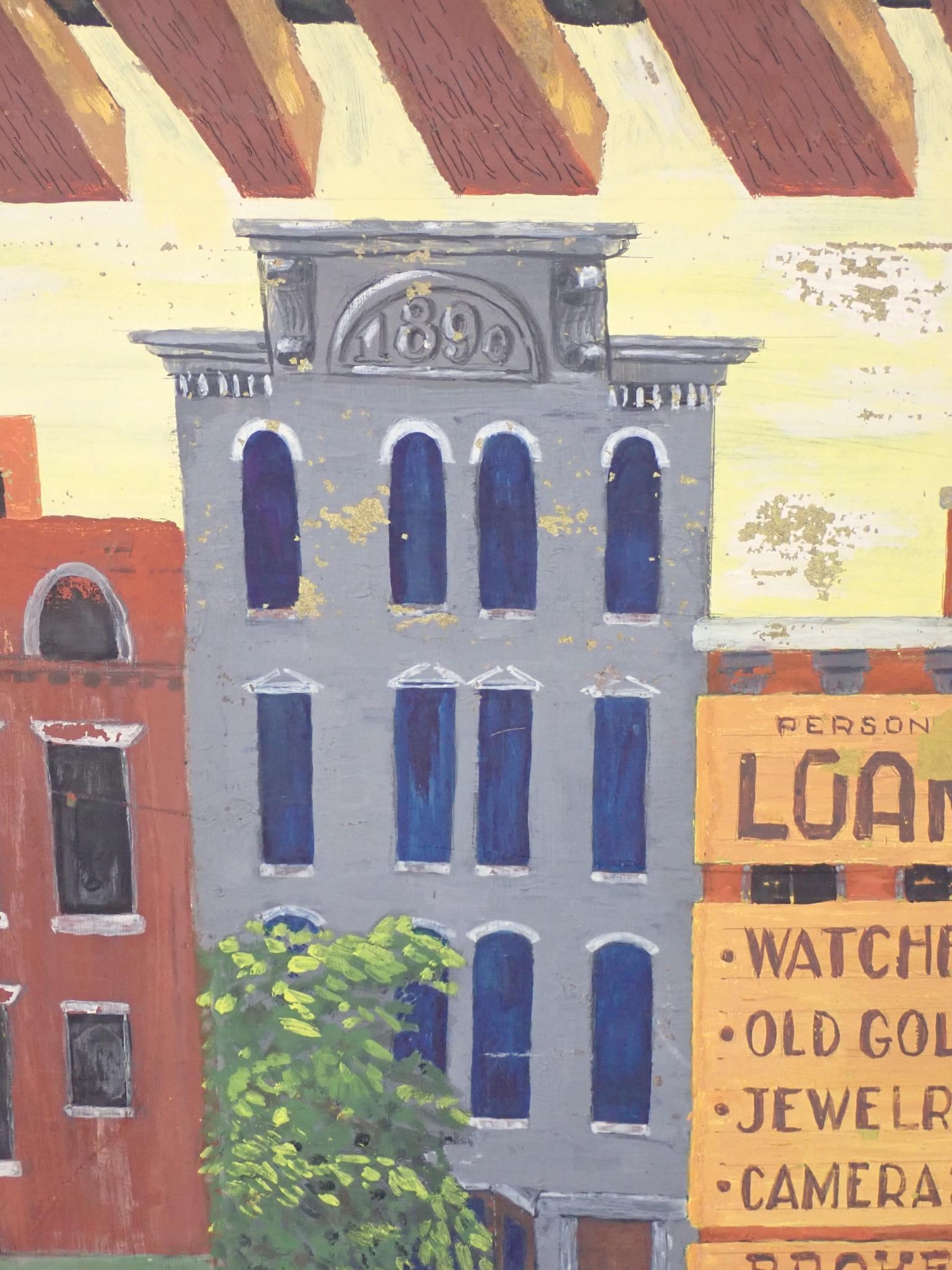 Acrylic on Masonite Painting - 5