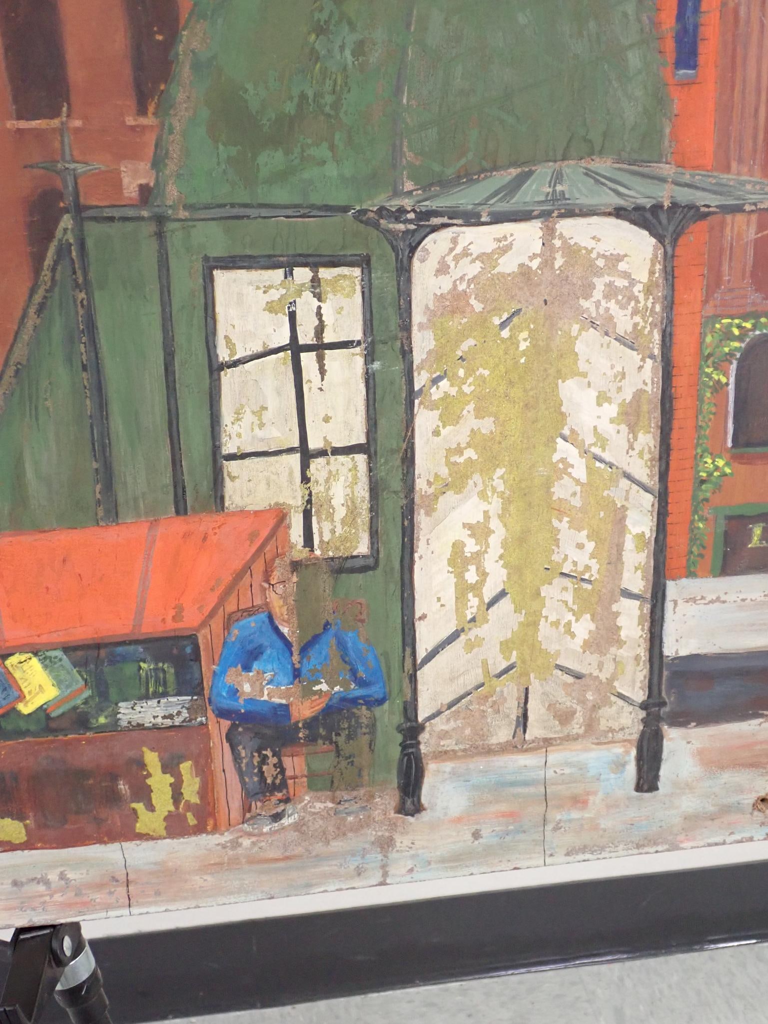 Acrylic on Masonite Painting - 6